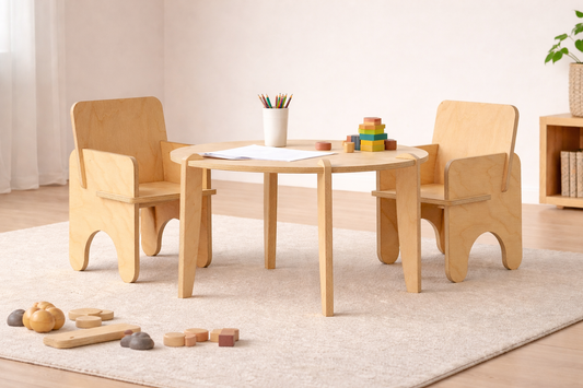 סט שולחן וכסאות